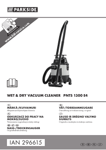 Käyttöohje Parkside IAN 296615 Pölynimuri
