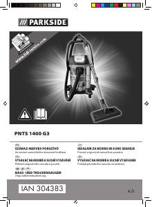 Használati útmutató Parkside IAN 304383 Porszívó