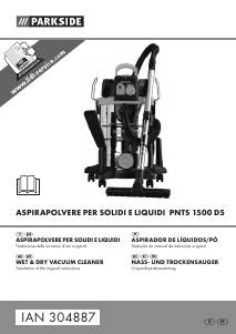 Manual Parkside IAN 304887 Aspirador