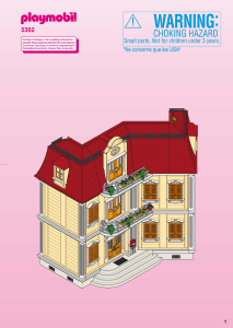 Mode d’emploi Playmobil set 5302 Victorian Maison de ville