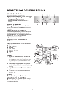 Bedienungsanleitung Bauknecht KVIC 2870 A++ LH Kühlschrank