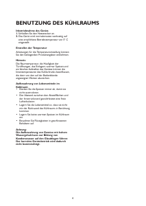 Bedienungsanleitung Bauknecht KRIE 2123/A+ Kühlschrank
