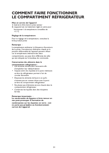 Mode d’emploi Bauknecht KRI 2950 A++ Réfrigérateur