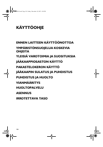 Käyttöohje Bauknecht KRA 160 Jääkaappi
