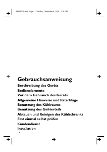 Bedienungsanleitung Bauknecht KVE 1432/A/BL-LH Kühlschrank