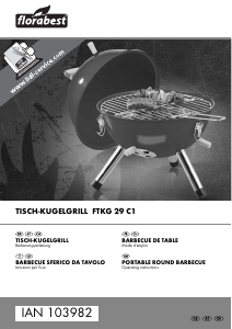 Mode d’emploi Florabest IAN 103982 Barbecue