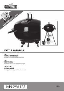 Bruksanvisning Florabest IAN 296125 Utegrill