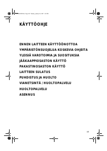 Käyttöohje Bauknecht KRIE 3410/A RE Jääkaappi