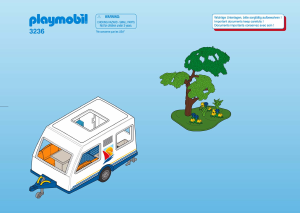 Handleiding Playmobil set 3236 Leisure Caravan
