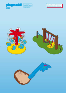 Handleiding Playmobil set 4070 Leisure Grote speeltuin