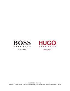 Bedienungsanleitung Hugo Boss 1513694 Spirit Armbanduhr