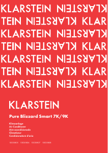 Mode d’emploi Klarstein 10035806 Pure Blizzard Smart Climatiseur