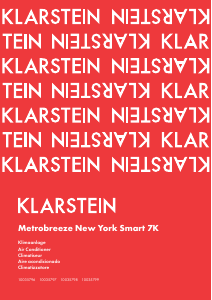Manual Klarstein 10035796 Metrobreeze New York Smart Air Conditioner