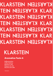 Bedienungsanleitung Klarstein 10035653 Aromatica Taste 6 Kaffeemaschine