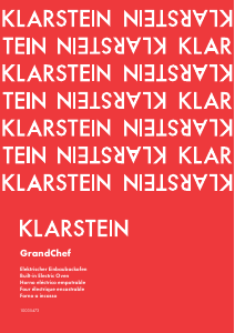 Manual Klarstein 10035473 GrandChef Oven