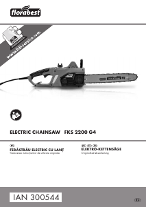 Manual Florabest IAN 300544 Ferăstrăul cu lanţ