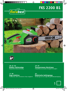 Mode d’emploi Florabest IAN 56393 Tronçonneuse