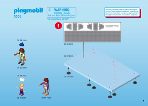 Manual de uso Playmobil set 5553 Leisure Barcos-columpio