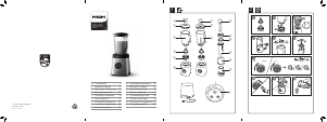 Manual Philips HR3662 Blender