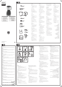 Εγχειρίδιο Philips HR2123 Μπλέντερ