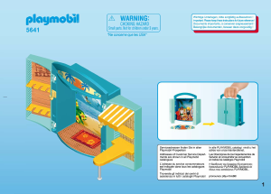 Handleiding Playmobil set 5641 Leisure Surfwinkel speelbox