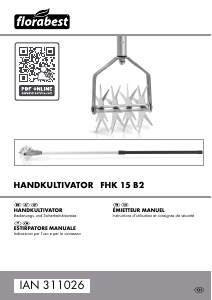 Manuale Florabest IAN 311026 Coltivatore