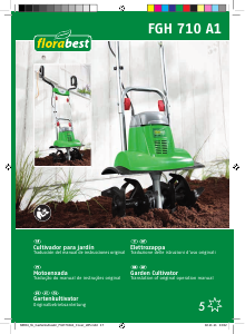 Manual de uso Florabest IAN 68654 Cultivador