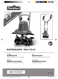 Manuale Florabest IAN 93507 Coltivatore
