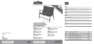 Manuál Florabest IAN 295710 Zahradní křesílko