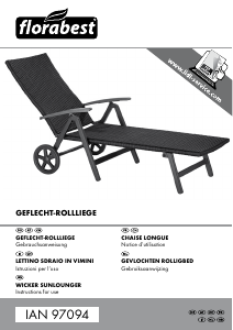 Manuale Florabest IAN 97094 Sedia da giardino