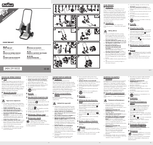 Manual Florabest IAN 291832 Tambur pentru furtun de grădina