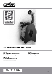 Manuale Florabest IAN 311184 Avvolgitubo da giardino