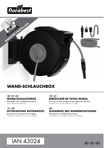 Manuale Florabest IAN 43024 Avvolgitubo da giardino