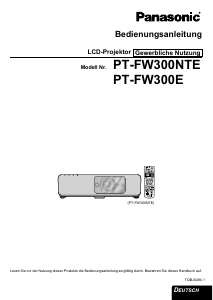Bedienungsanleitung Panasonic PT-FW300NTE Projektor