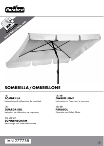 Manuale Florabest IAN 277788 Ombrellone