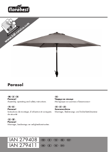 Наръчник Florabest IAN 279408 Градински чадър