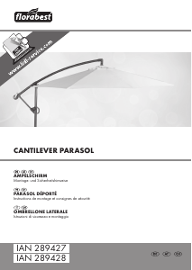 Manuale Florabest IAN 289427 Ombrellone