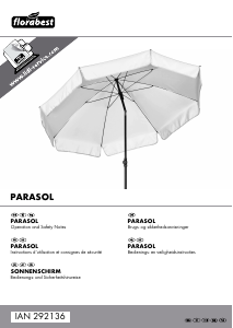 Brugsanvisning Florabest IAN 292136 Parasol