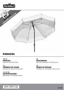 Manual Florabest IAN 292136 Umbrelă de soare