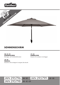 Manuale Florabest IAN 295799 Ombrellone