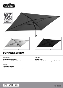 Manuale Florabest IAN 306186 Ombrellone