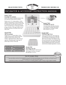 Manual Little Giant 6302 Incubator