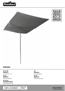 Brugsanvisning Florabest IAN 330821 Parasol