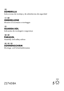 Manual de uso Florabest IAN 43527 Sombrilla