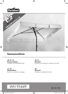 Manuale Florabest IAN 95449 Ombrellone