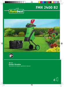 Manual Florabest IAN 68656 Garden Shredder