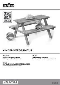 Mode d’emploi Florabest IAN 309884 Table de jardin