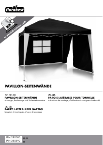 Manuale Florabest IAN 280583 Gazebo