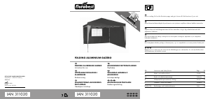 Käyttöohje Florabest IAN 311020 Huvimaja