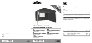 Manual de uso Florabest IAN 311020 Cenador